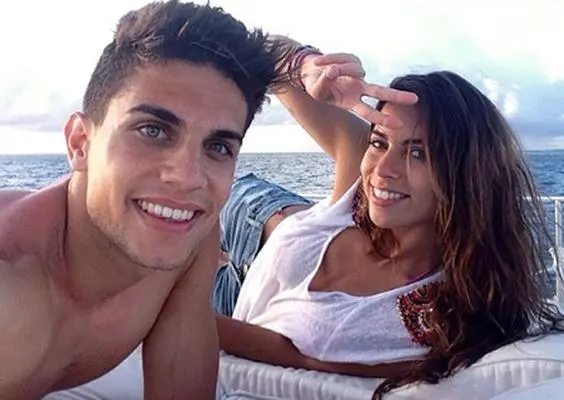 Marc Bartra confirma romance con Melissa Jiménez