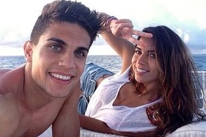 Marc Bartra confirma romance con Melissa Jiménez