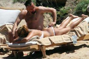 Ribery, 'travieso' y con unos kilos de más