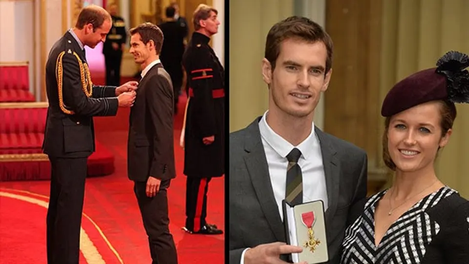 Andy Murray, de Wimbledon a Oficial del Imperio Británico