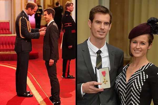 Andy Murray, de Wimbledon a Oficial del Imperio Británico