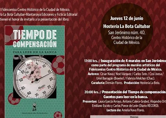 Centro Histórico presenta libro futbolero
