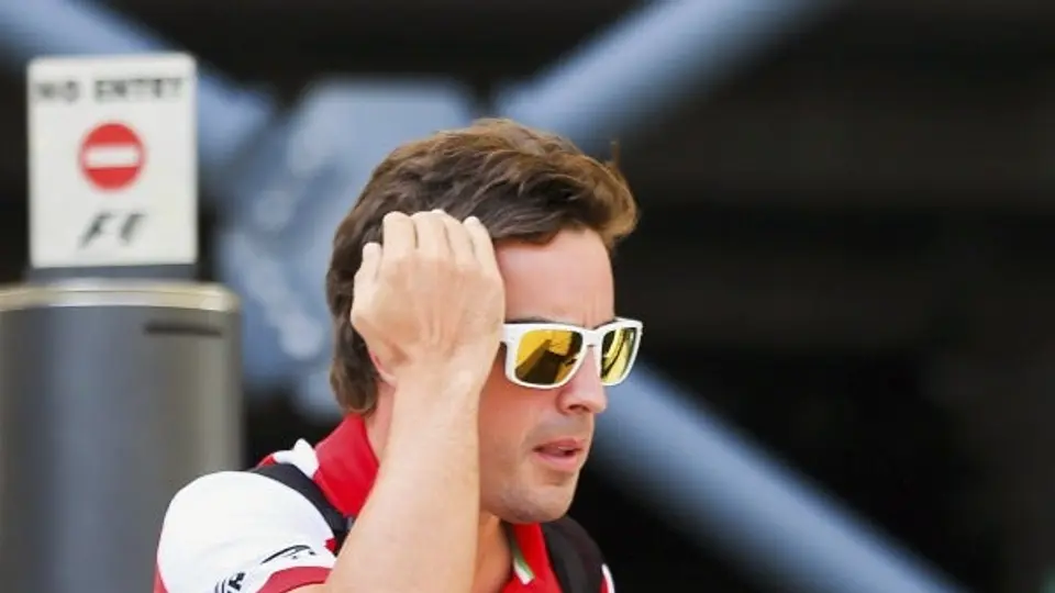 Fernando Alonso baja la tensión con Luca di Montezemolo