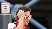 Fernando Alonso baja la tensión con Luca di Montezemolo