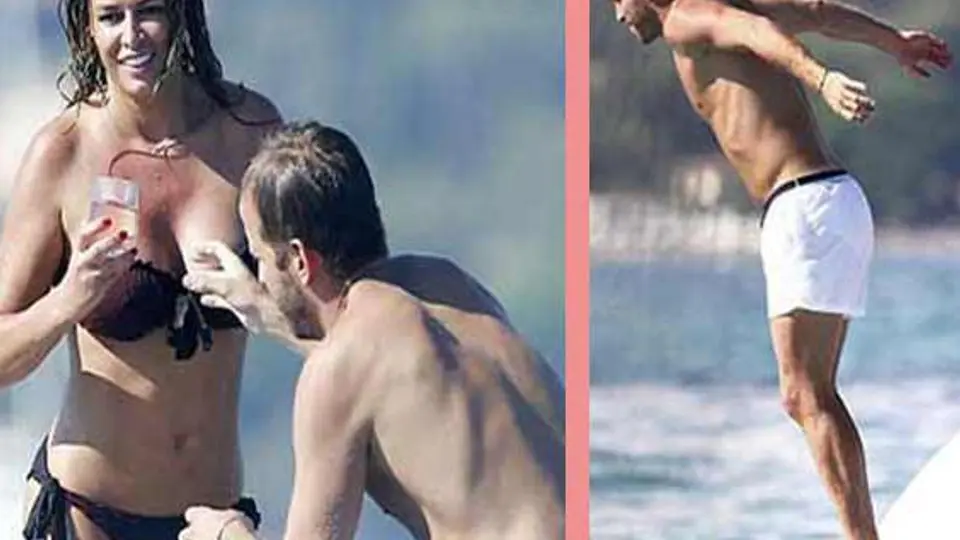 Rafael Van der Vaart disfruta Saint-Tropez
