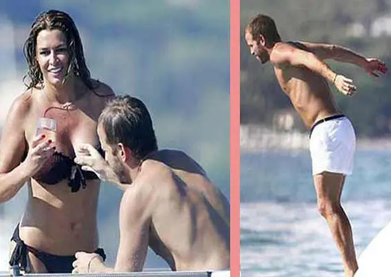 Rafael Van der Vaart disfruta Saint-Tropez