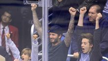 Hockey sobre hielo, pasión de los Beckham