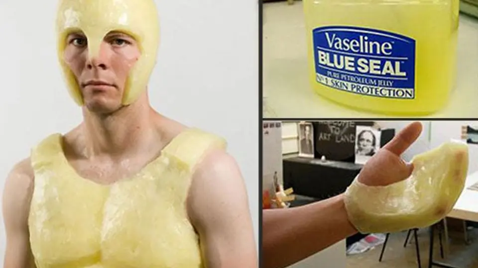 Coreano crea armaduras hechas con vaselina