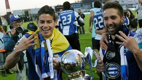 Moutinho y James Rodríguez, cerca del Mónaco
