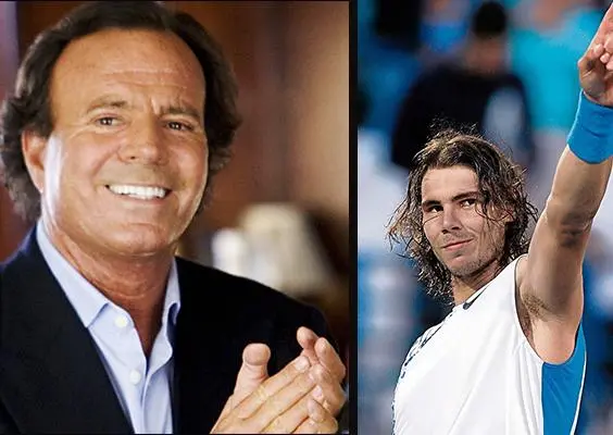 Nadal, el más célebre, según Julio Iglesias