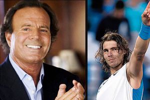 Nadal, el más célebre, según Julio Iglesias