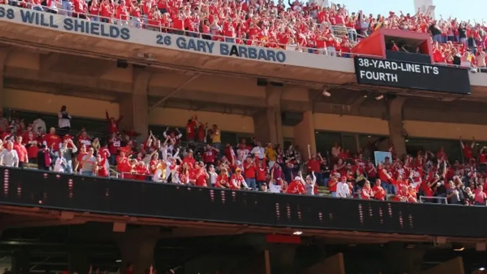 Estadio de los Jefes, el más ruidoso de la NFL