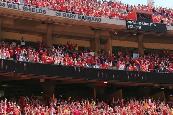 Estadio de los Jefes, el más ruidoso de la NFL