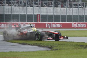 Checo, lejos de su mejor papel en el GP de Canadá