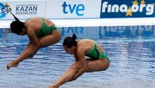 Clavadistas mexicanas, sin medalla en Mundial de Barcelona