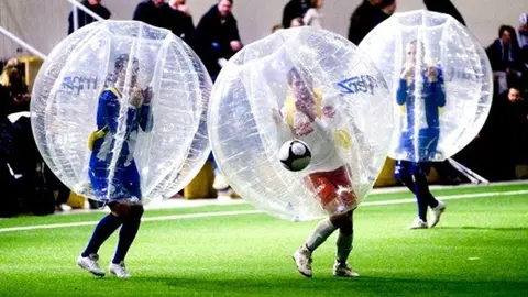 'Bubble Soccer', entre el futbol y el sumo