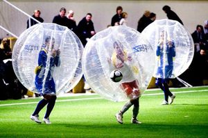 'Bubble Soccer', entre el futbol y el sumo