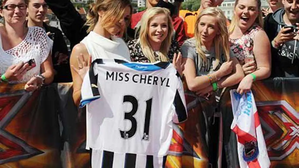 Cheryl Cole, sexy fichaje del Newcastle