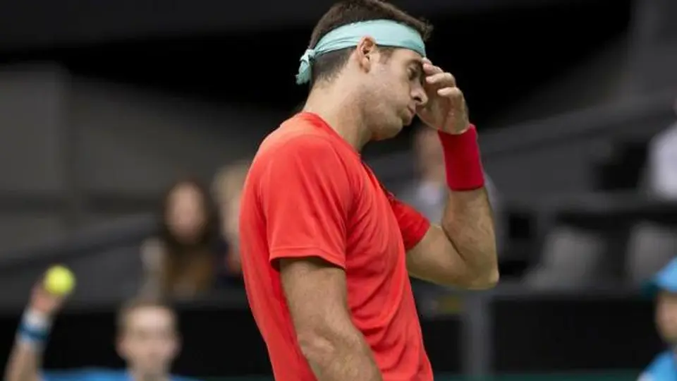 Del Potro renuncia a jugar con Argentina la Copa Davis