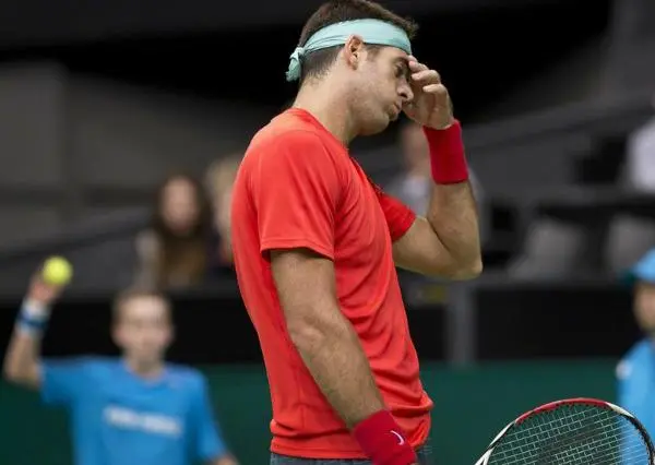 Del Potro renuncia a jugar con Argentina la Copa Davis