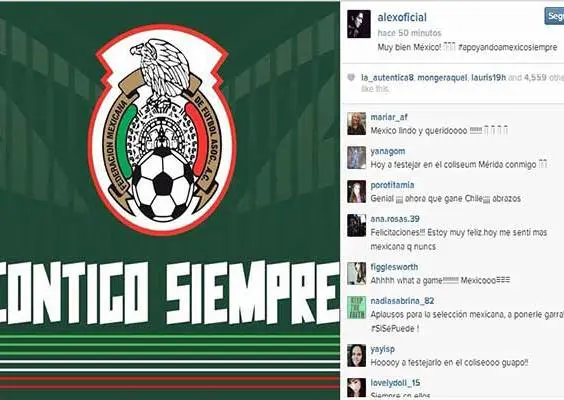 Así celebraron artistas y deportistas el triunfo de México