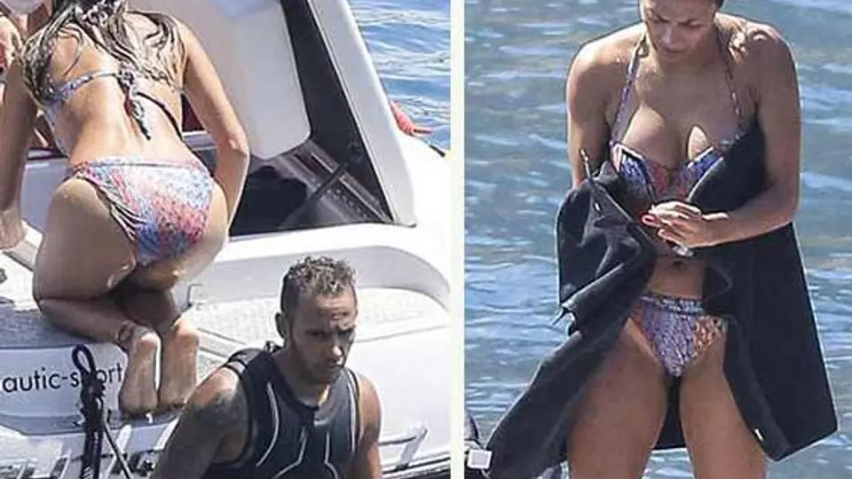 Nicole Scherzinger, una 'diosa' en el Mediterráneo