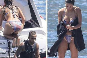 Nicole Scherzinger, una 'diosa' en el Mediterráneo