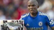 Samuel Eto'o revela su afición por los autos de lujo