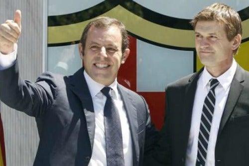 El 26 de junio del 2012 el presidente Sandro Rosell llevó a cabo su presentación oficial | EFE