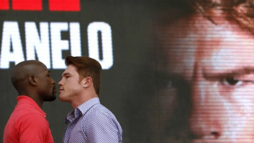 Canelo y Mayweather llegan a Houston