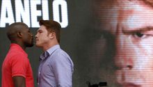 Canelo y Mayweather llegan a Houston