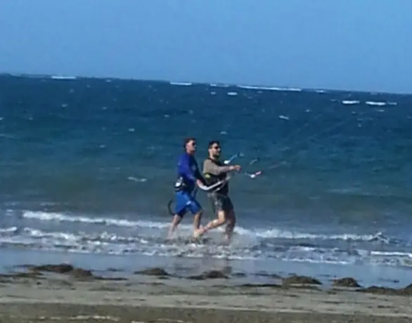 Ricky Martin se obsesiona con el kitesurf