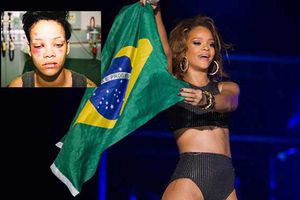 Rihanna compara goliza de Alemania con golpes de su ex
