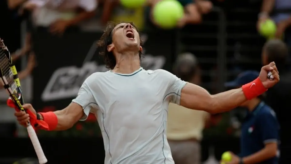 Nadal avanza a Cuartos en Roma y enfrentará a Ferrer