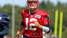 Brady vuelve a los entrenamientos tras su lesión