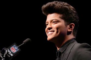 Bruno Mars, listo para el espectáculo que dará en el SB