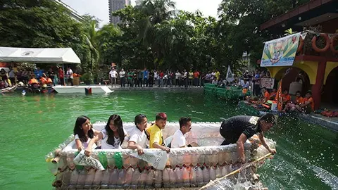 El reciclaje sale a flote