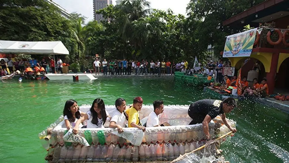 El reciclaje sale a flote
