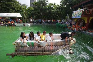 El reciclaje sale a flote