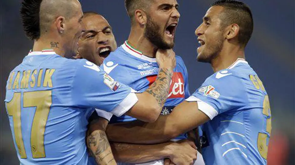 Nápoles levanta la Copa de Italia