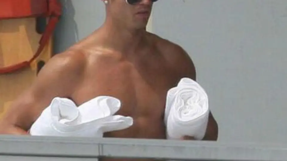 CR7 reposa en una isla griega