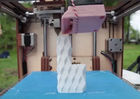 Gigantesca impresora 3D puede fabricar casas
