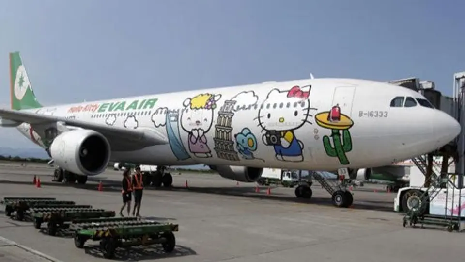 Hello Kitty estrena... aerolínea