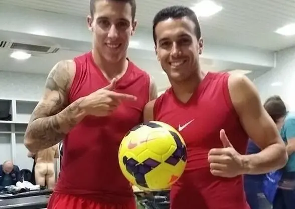 Por error, Tello muestra a compañero del Barça desnudo