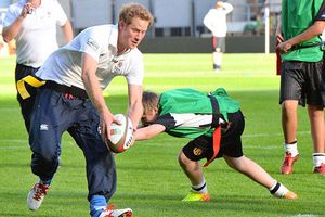 Príncipe Harry, el patrono del rugby