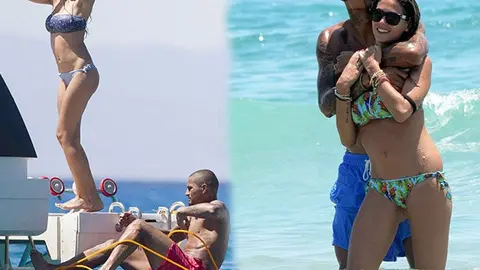 Melissa Satta, 'tatuada' en el corazón de Boateng