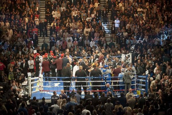 El ring del MGM vivió grandes momentos en esta función | CÉSAR VICUÑA