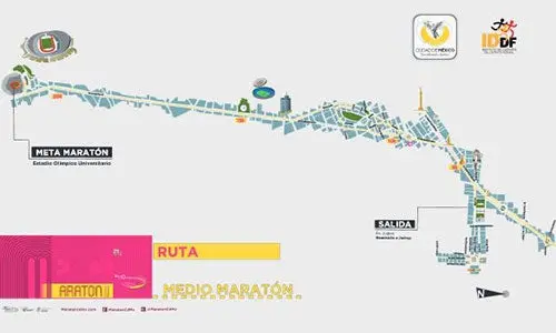 Maratón de la Ciudad de México saldrá de Hemiciclo a Juárez