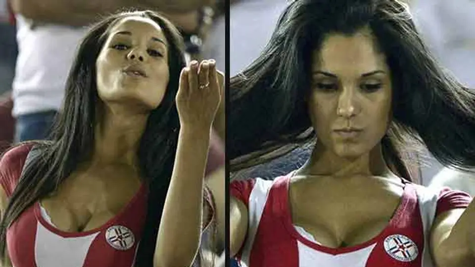Carol Méndez, nueva 'novia' de la afición paraguaya