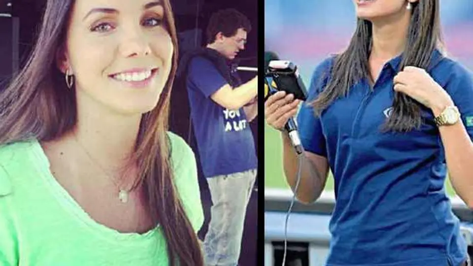 Eduarda Peccinatti, la reportera más guapa del Mundial